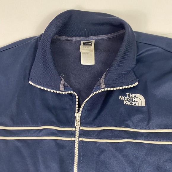 The North Face Other - The North Face Jacket Mens XL Blue Full Zip Track Athletic Logo Sweatshirt